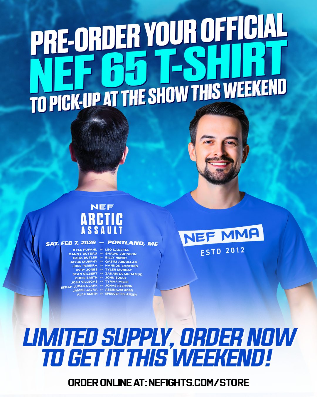 Official NEF 65 T Shirt